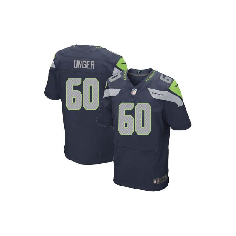 Cheap Max Unger Seahawks Jersey From China #60 Blue Elite