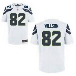 Cheap Luke Willson Seahawks Jersey From China #82 White Elite