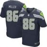 Cheap Zach Miller Seahawks Jersey From China #86 Blue Elite