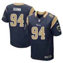 Cheap Robert Quinn Rams Jersey From China #94 Blue Elite