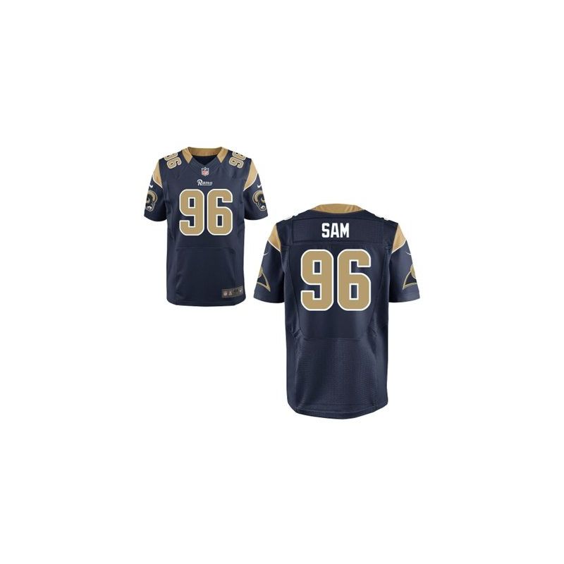 Cheap Michael Sam Rams Jersey From China #96 Blue Elite Cheap Michael Sam Rams Jersey From China #96 Blue Elite