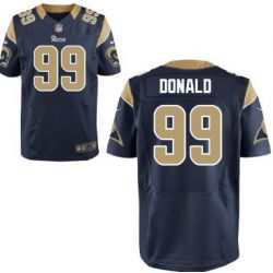 Cheap Aaron Donald Rams Jersey From China #99 Blue Elite