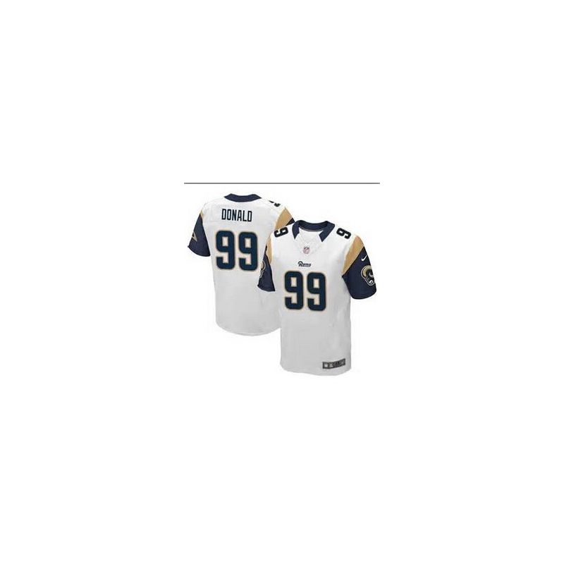 Cheap Aaron Donald Rams Jersey From China #99 White Elite Cheap Aaron Donald Rams Jersey From China #99 White Elite