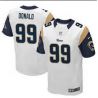 Cheap Aaron Donald Rams Jersey From China #99 White Elite