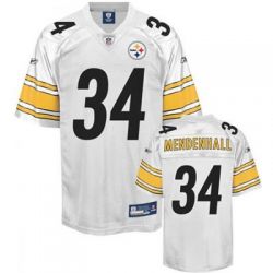 Cheap Rashard Mendenhall Steelers Jersey #34 White From China