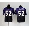 Cheap Ray Lewis Ravens Jersey From China #52 Purple-Black Drift Fashion