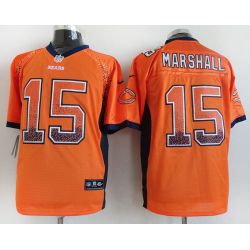 Cheap Brandon Marshall Bears Jersey From China #15 Orange Drift Fashion