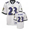 Cheap Willis McGahee Ravens Jersey #23 White From China