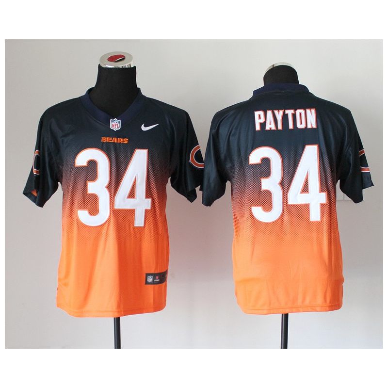 Cheap Walter Payton Bears Jersey From China #34 Navy-Orange Drift Fashion Cheap Walter Payton Bears Jersey From China #34 Navy-Orange Drift Fashion