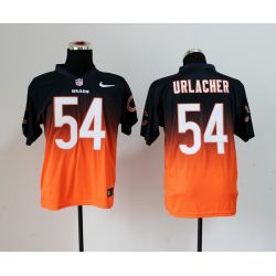 Cheap Brian Urlacher Bears Jersey From China #54 Navy-Orange Drift Fashion