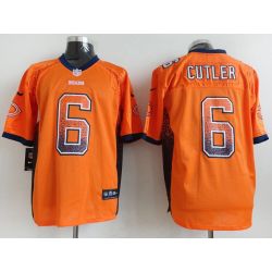 Cheap Jay Cutler Bears Jersey From China #6 Orange Drift Fashion
