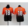 Cheap AJ Green Bengals Jersey From China #18 Orange-Black Drift Fashion