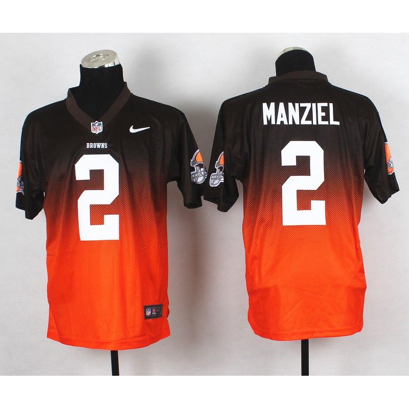 Cheap Johnny Manziel Browns Jersey From China #2 Brown-Orange Drift Fashion Cheap Johnny Manziel Browns Jersey From China #2 Brown-Orange Drift Fashion