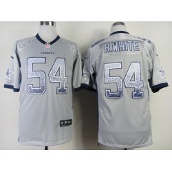 Cheap Randy White Cowboys Jersey From China #54 Grey Drift Fashion