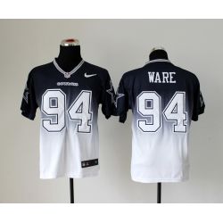 Cheap DeMarcus Ware Cowboys Jersey From China #94 Blue-White Drift Fashion
