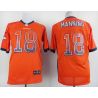 Cheap Peyton Manning Broncos Jersey From China #18 Orange Drift Fashion