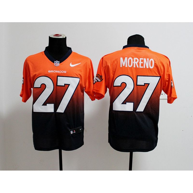 Cheap Knowshon Moreno Broncos Jersey From China #27 Orange-Blue Drift Fashion Cheap Knowshon Moreno Broncos Jersey From China #27 Orange-Blue Drift Fashion