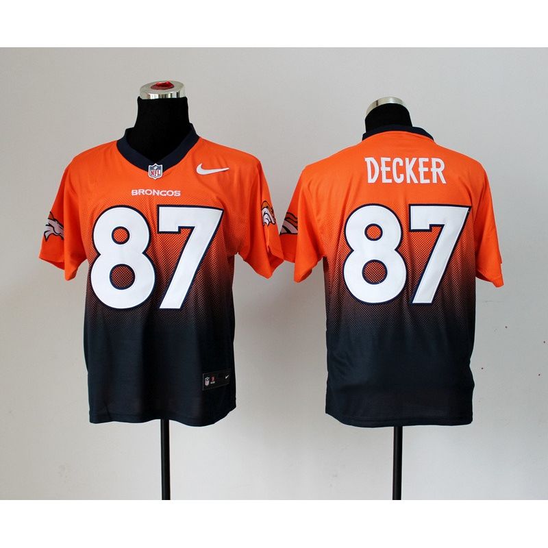 Cheap Eric Decker Broncos Jersey From China #87 Orange-Blue Drift Fashion Cheap Eric Decker Broncos Jersey From China #87 Orange-Blue Drift Fashion