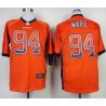 Cheap DeMarcus Ware Broncos Jersey From China #94 Orange Drift Fashion