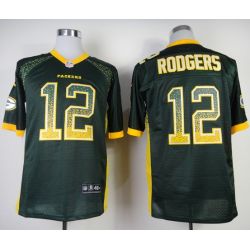 Cheap Aaron Rodgers Packers Jersey From China #12 Green Drift Fashion