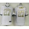 Cheap Eddie Lacy Packers Jersey From China #27 White Drift Fashion