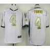 Cheap Brett Favre Packers Jersey From China #4 White Drift Fashion