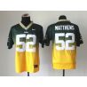 Cheap Clay Matthews Packers Jersey From China #52 Green-Yellow Drift Fashion