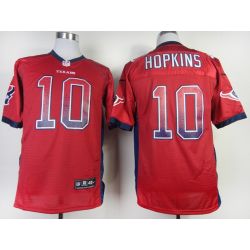 Cheap DeAndre Hopkins Texans Jersey From China #10 Red Drift Fashion