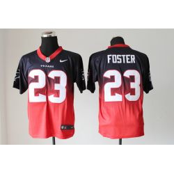 Cheap Arian Foster Texans Jersey From China #23 Blue-Red Drift Fashion