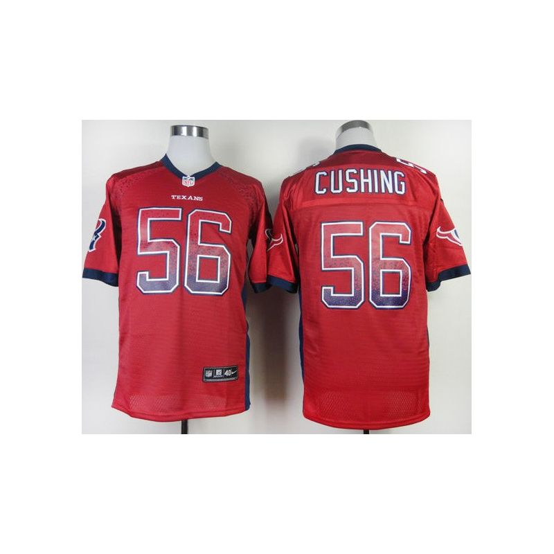 Cheap Brian Cushing Texans Jersey From China #56 Red Drift Fashion