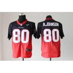 Cheap Andre Johnson Texans Jersey From China #80 Blue-Red Drift Fashion
