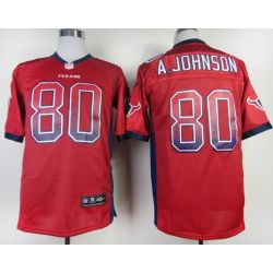 Cheap Andre Johnson Texans Jersey From China #80 Red Drift Fashion