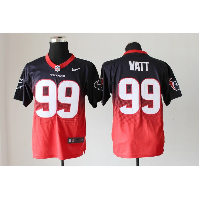 Cheap JJ Watt Texans Jersey From China #99 Blue-Red Drift Fashion Cheap JJ Watt Texans Jersey From China #99 Blue-Red Drift Fashion