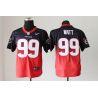 Cheap JJ Watt Texans Jersey From China #99 Blue-Red Drift Fashion