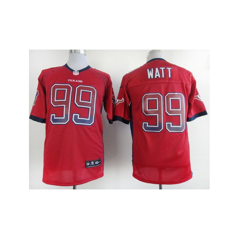 Cheap JJ Watt Texans Jersey From China #99 Red Drift Fashion