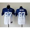 Cheap Reggie Wayne Colts Jersey From China #87 Blue-White Drift Fashion