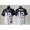 Cheap Tom Brady Patriots Jersey From China #12 Blue-White Drift Fashion