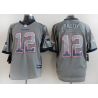 Cheap Tom Brady Patriots Jersey From China #12 Grey Drift Fashion