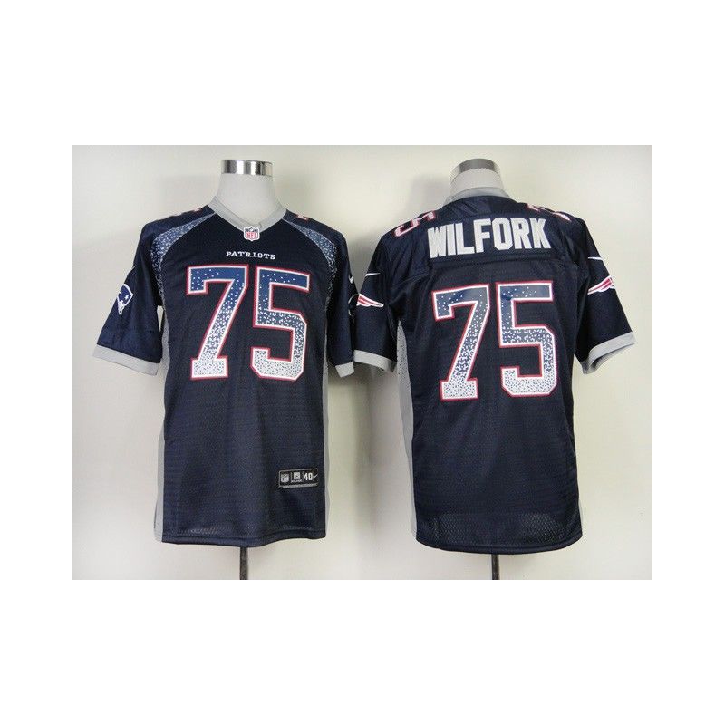 Cheap Vince Wilfork Patriots Jersey From China #75 Blue Drift Fashion Cheap Vince Wilfork Patriots Jersey From China #75 Blue Drift Fashion