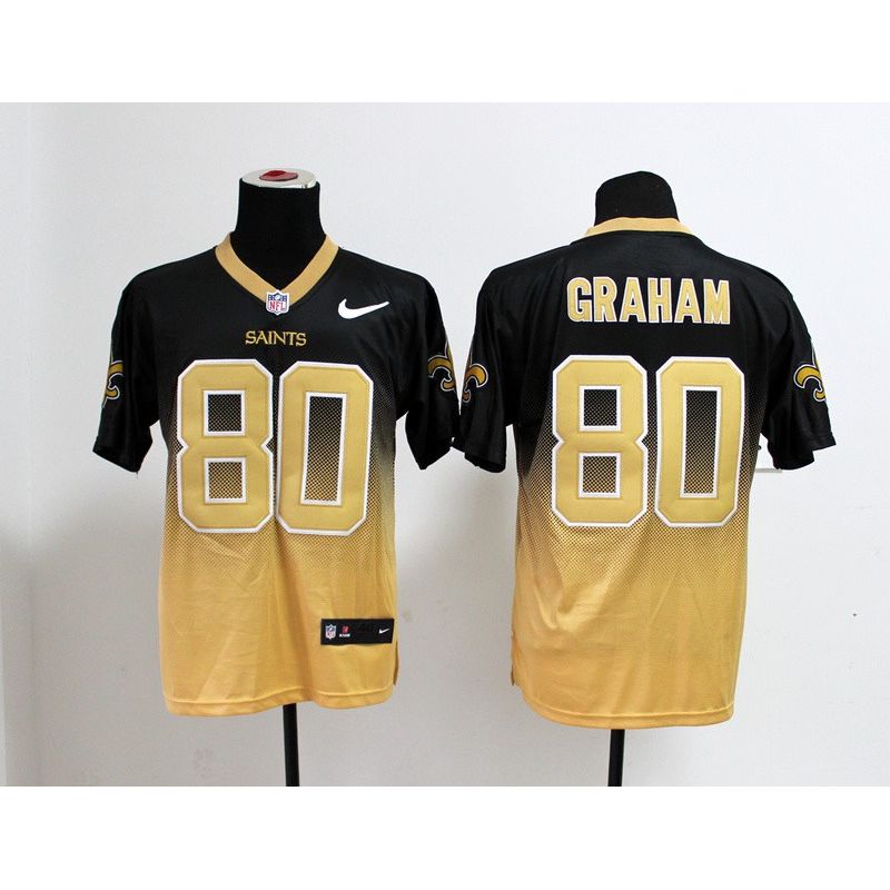 Cheap Jimmy Graham Saints Jersey From China #80 Black-Gold Drift Fashion Cheap Jimmy Graham Saints Jersey From China #80 Black-Gold Drift Fashion