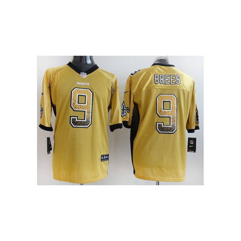 Cheap Drew Brees Saints Jersey From China #9 Gold Drift Fashion Cheap Drew Brees Saints Jersey From China #9 Gold Drift Fashion