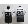 Cheap Darren McFadden Raiders Jersey From China #20 White-Black Drift Fashion