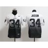 Cheap Bo Jackson Raiders Jersey From China #34 White-Black Drift Fashion