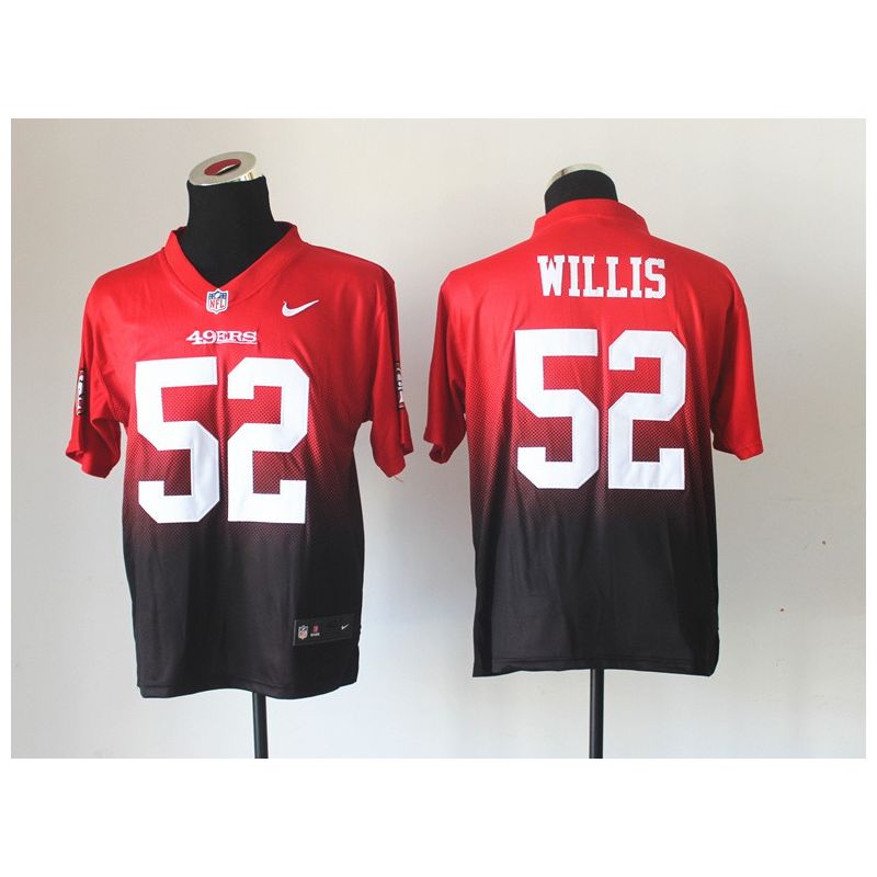 Cheap Patrick Willis 49ers Jersey From China #52 Red-Black Drift Fashion Cheap Patrick Willis 49ers Jersey From China #52 Red-Black Drift Fashion