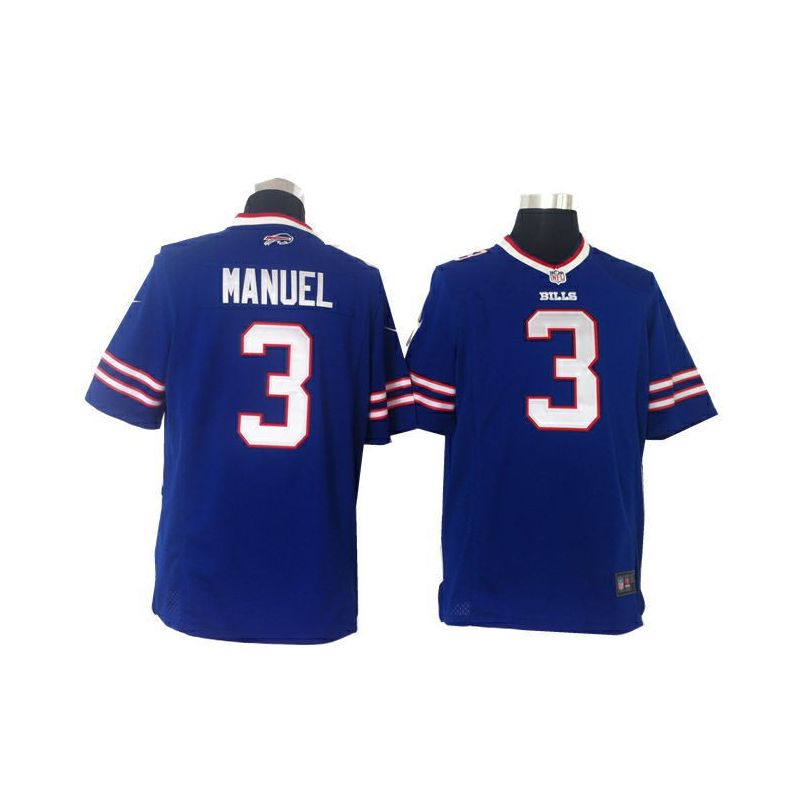 Cheap EJ Manuel Bills Jersey From China #3 Blue Game Cheap EJ Manuel Bills Jersey From China #3 Blue Game