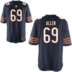 Cheap Jared Allen Bears Jersey From China #69 Blue Game