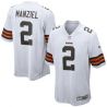 Cheap Johnny Manziel Browns Jersey From China #2 White Game