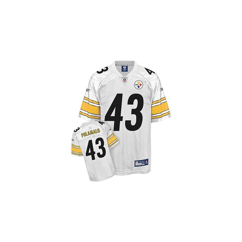 Cheap Troy Polamalu Steelers Jersey #43 White From China Cheap Troy Polamalu Steelers Jersey #43 White From China