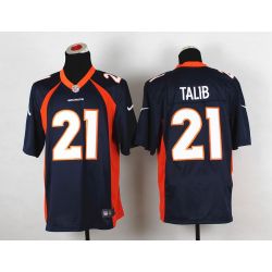 Cheap Aqib Talib Broncos Jersey From China #21 Blue Game