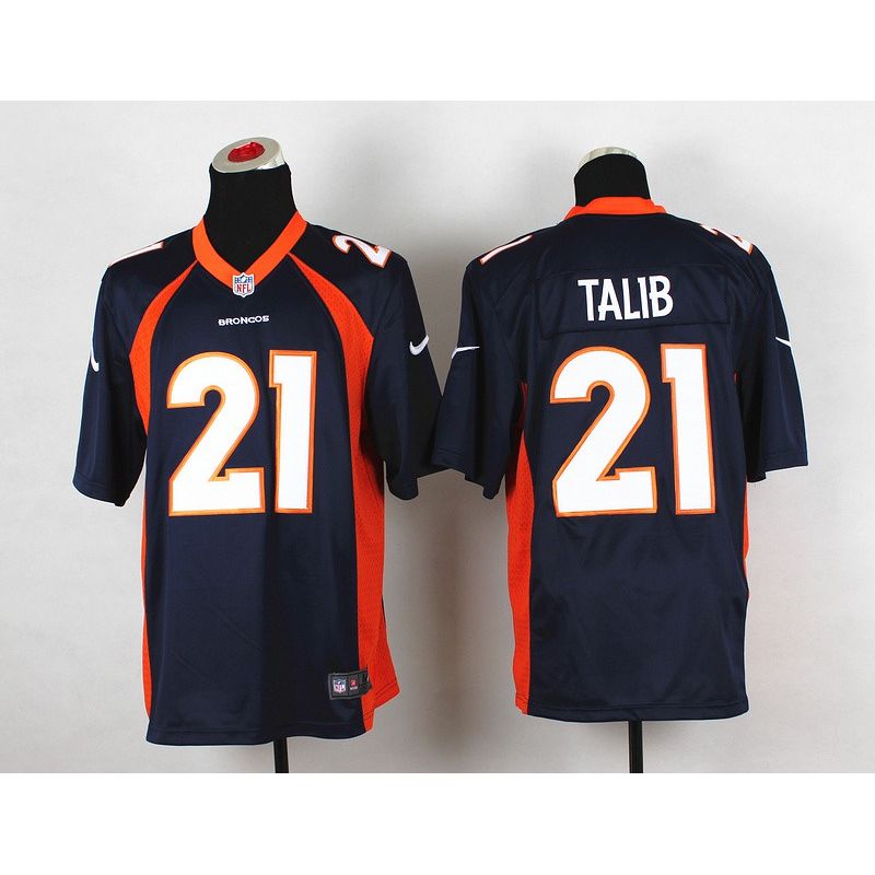Cheap Aqib Talib Broncos Jersey From China #21 Blue Game Cheap Aqib Talib Broncos Jersey From China #21 Blue Game